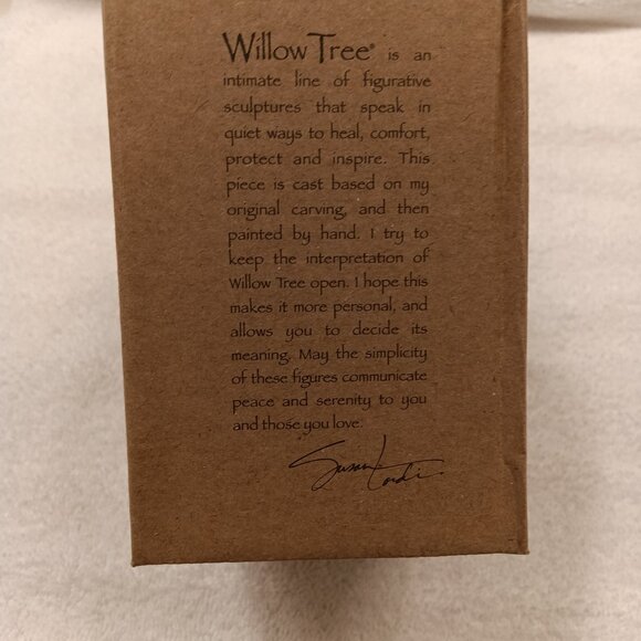 WILLOW TREE "ANGEL OF PRAYER" ORNAMENT (NEW IN THE BOX) SKU #26044 - Picture 6 of 7